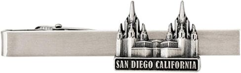Lifebeats Washington DC Temple Antique Silver Temple Tieclip by Ringmasters, not_known in Kuwait