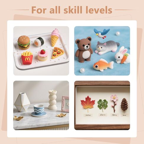 Soulchen Polymer Clay White ، Clay Oven Bake ، غير سامة ، 19.84 جنيهًا للنمذجة والمجوهرات والنحت و DIY والمشاريع in Kuwait