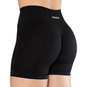 AUROLA Intensify Short Women's Athletic Seamless High Waisted Running Sporty Gym Fitness Yoga Elastic Workout Shorts 3.6 in Kuwait