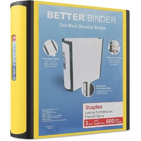 Staples Better Binder 1.5 inch BLACK in Kuwait