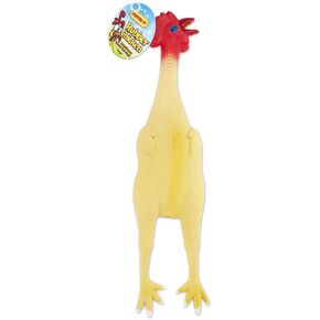 Ruffin 'it Rubber Chicken Pet Toy ، كبير in Kuwait