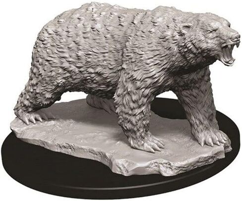 WizKids Deep Cuts Unpainted Miniatures: Wave 9: Polar Bear in Saudi Arabia