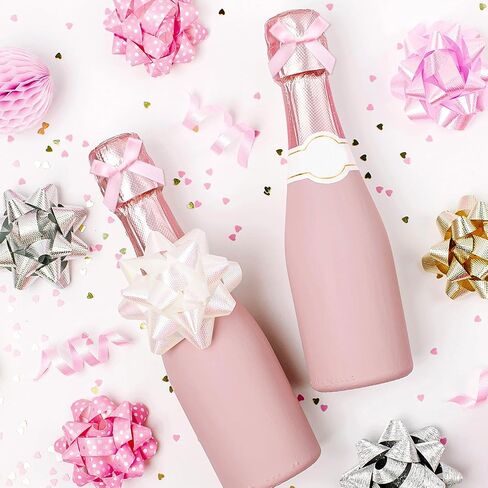 60pcs Pink Bows for Crafts,Cute Tiny Bows for Crafts, DIY Pre-Tied Satin Ribbon Twist Tie Bow, Bow Backdrop for Birthday, Christmas, Halloween, Wedding Party Gift Packaging in Kuwait