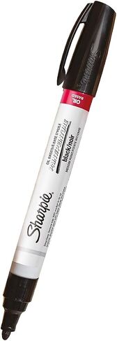SHARPIE Tank Paint Marker, Medium Tip, Black, 12/Pack (2107615) in Saudi Arabia