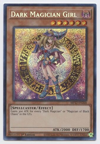 يو جي- أوه! فتاة الساحرة المظلمة - MP22 -EN268 - Secret Prismatic Rare - 1st Edition in Saudi Arabia