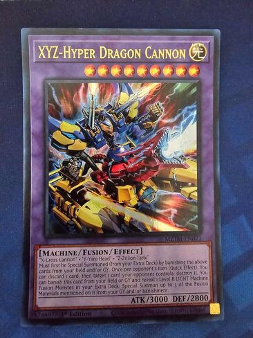 XYZ - Hyper Dragon Cannon - MZTM -EN021 - Ultra Rare - Maze of the Master in Saudi Arabia