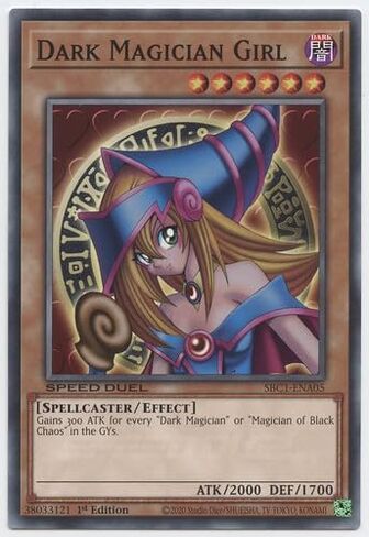 Dark Magician Girl - SBC1 -ANE05 - Common - 1st Edition in Saudi Arabia