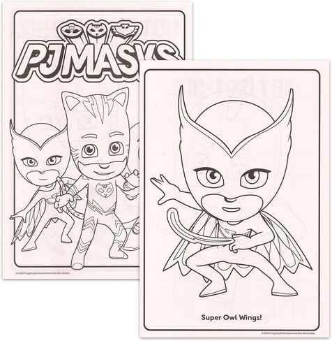 PJ Masks Coloring and Activity Book Set - Bundle of PJ Masks Activity Set with Coloring Book, Activity Pages, Stickers, More | Art and Drawing Set in Saudi Arabia
