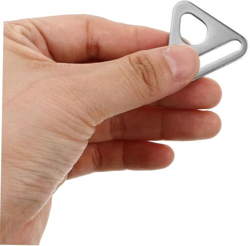 VICASKY 10pcs Stainless Steel Tent Poles Buckles Wind Rope Adjuster for Camping Tarp Poles in Saudi Arabia