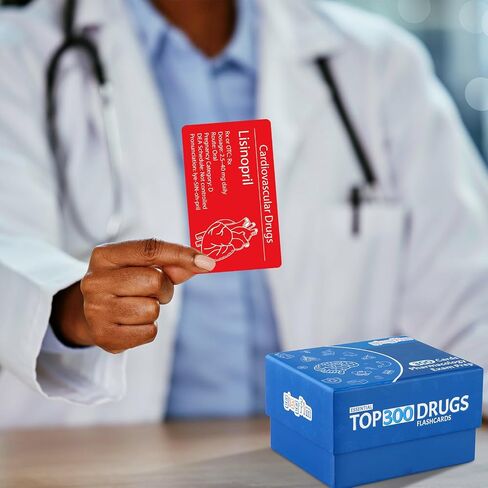 GISGFIM TOP 300 Drugs Flashcards Pharmacology بطاقات فلاش فلاش أمر أساسي مع أسماء المخدرات أسئلة اختبار الجرعة الصيغ الرابعة لعلم الصيدلة التمريض طلاب الصيدلة التكنولوجيا in Kuwait