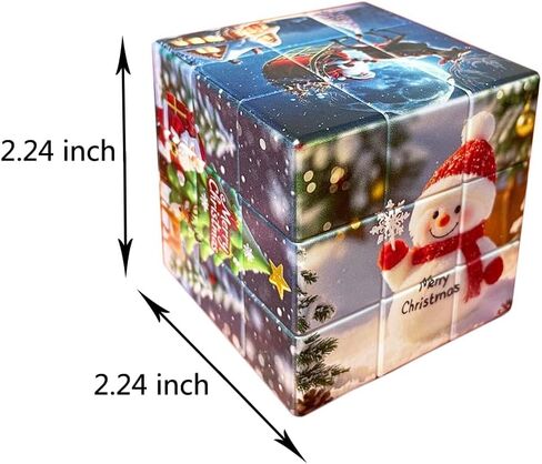 Magic Cube Party Favors for Kids - Speed Cube Puzzle Toy,Party Supplies & Classroom Rewards, School Prizes Birthday/Christmas Stocking Stuffers,Christmas Party Favors for Boys and Girls in Saudi Arabia