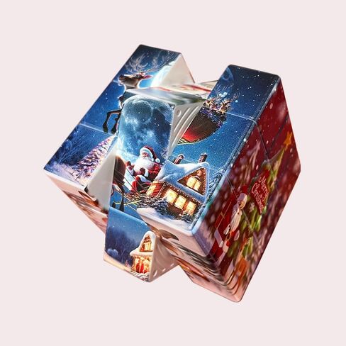 Magic Cube Party Favors for Kids - Speed Cube Puzzle Toy,Party Supplies & Classroom Rewards, School Prizes Birthday/Christmas Stocking Stuffers,Christmas Party Favors for Boys and Girls in Saudi Arabia