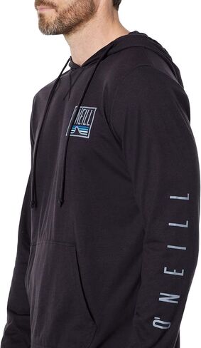 O'NEILL Mens Trvlr Upf Hooded L/s Long Sleeve Pullover, Heather Grey, Xl in Saudi Arabia