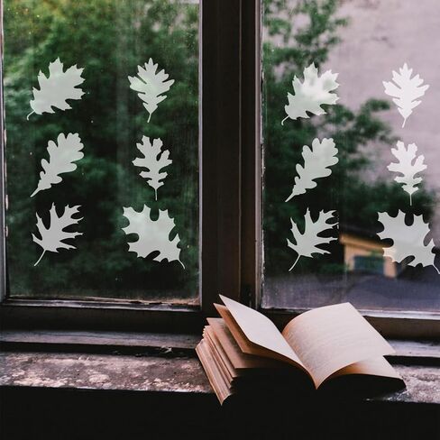 FINGERINSPIRE 6 PCS Oak Leaves Stencils with 1Pc Brush 5.9x5.9inch 6 Styles Oak Leaves Pattern Drawing Stencil Plant Theme Template for Painting on Wall Wood Furniture DIY Home Decoration in Saudi Arabia