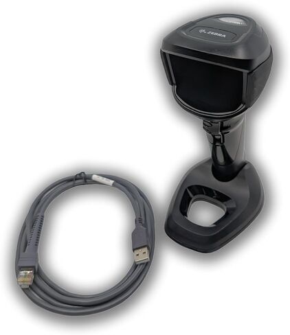 Zebra DS9908 Omni-Directional Presentation Barcode Scanner (2D, 1D, QR Code, Postal and Mobile Phones Barcode), with 7-Foot USB Cable (Renewed) in Saudi Arabia