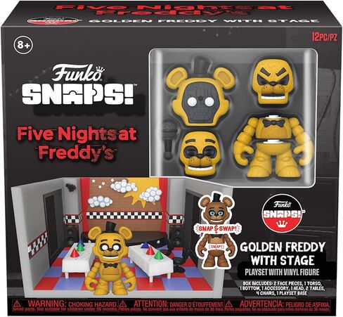 Snaps Funko!: خمس ليال في فريدي - غولدن فريدي ، PlaySet in Saudi Arabia