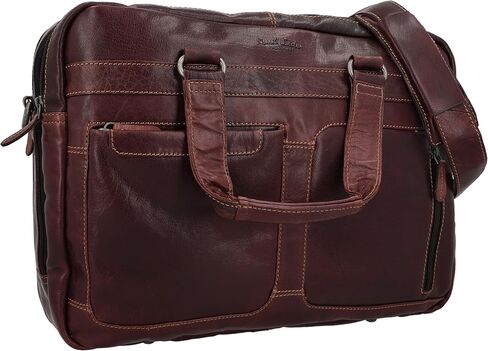 Gusti Laptop Bags Business Bags Bag Work Bag Brown Leather Men/Mens True Leather - Ripley in Kuwait
