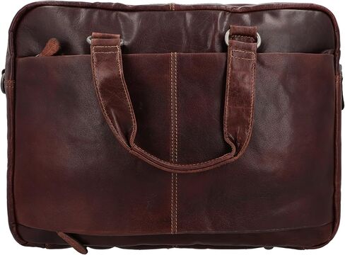 Gusti Laptop Bags Business Bags Bag Work Bag Brown Leather Men/Mens True Leather - Ripley in Kuwait