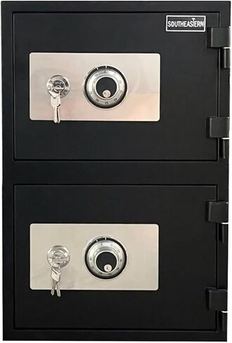 Southeastern Double Door 1.5 hour 4.8 cbf Fireproof Home Safe High Security Digital Lock in Saudi Arabia