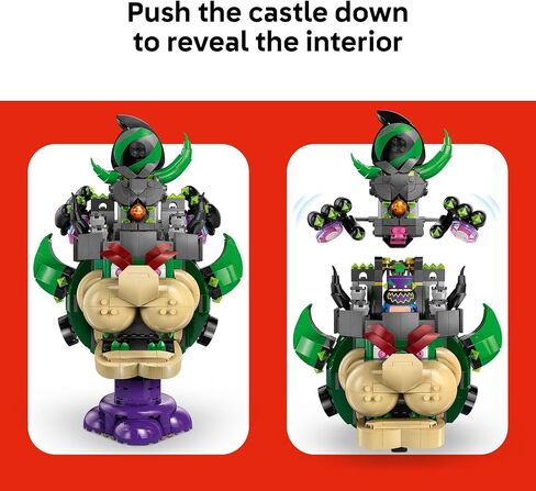 Lego Super Mario Prince Florian & Castle Bowser Building Toy - Play Play مجموعة للأولاد والبنات ، الذين تتراوح أعمارهم بين 9+ - لبنات بناء للأطفال مع أرقام رقمية وأرقام ألعاب - فكرة هدية لأعياد الميلاد - 72042 in Saudi Arabia