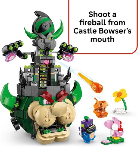Lego Super Mario Prince Florian & Castle Bowser Building Toy - Play Play مجموعة للأولاد والبنات ، الذين تتراوح أعمارهم بين 9+ - لبنات بناء للأطفال مع أرقام رقمية وأرقام ألعاب - فكرة هدية لأعياد الميلاد - 72042 in Saudi Arabia