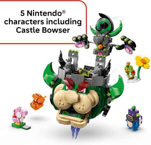 Lego Super Mario Prince Florian & Castle Bowser Building Toy - Play Play مجموعة للأولاد والبنات ، الذين تتراوح أعمارهم بين 9+ - لبنات بناء للأطفال مع أرقام رقمية وأرقام ألعاب - فكرة هدية لأعياد الميلاد - 72042 in Saudi Arabia