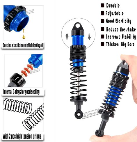 ترقيات جزء ل 1/10 Rustler 2WD （VXL） /Stampede 2WD （VXL） ، أذرع تعليق RC ، الصدمات ، كتل التوجيه كتل العجلات C-hubs محور محور كوب ، رابط الحدبة ، الأخضر ، الأخضر in Saudi Arabia