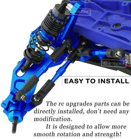 ترقيات جزء ل 1/10 Rustler 2WD （VXL） /Stampede 2WD （VXL） ، أذرع تعليق RC ، الصدمات ، كتل التوجيه كتل العجلات C-hubs محور محور كوب ، رابط الحدبة ، الأخضر ، الأخضر in Saudi Arabia