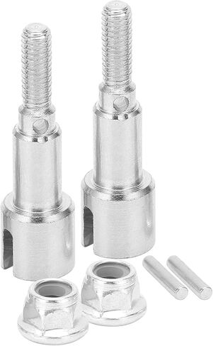 Drfeify RC Metal Rear Wheel Shaft Cups Durable Drive Axle for 1/16 16889A RC Car, Aluminium Alloy Upgrade Replacement Parts for Remote Control Car Enthusiasts in Saudi Arabia