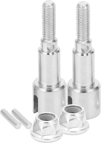 Drfeify RC Metal Rear Wheel Shaft Cups Durable Drive Axle for 1/16 16889A RC Car, Aluminium Alloy Upgrade Replacement Parts for Remote Control Car Enthusiasts in Saudi Arabia