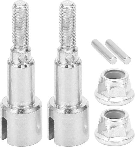 Drfeify RC Metal Rear Wheel Shaft Cups Durable Drive Axle for 1/16 16889A RC Car, Aluminium Alloy Upgrade Replacement Parts for Remote Control Car Enthusiasts in Saudi Arabia