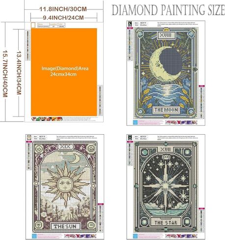 Axquilon 3 Pack Flowers Diamond Art Kits for Adults, Flowers Diamond Painting Kits for Adults Beginner, DIY 5D Full Drill Gem Art for Home Wall Decor 12x16 inch in Kuwait
