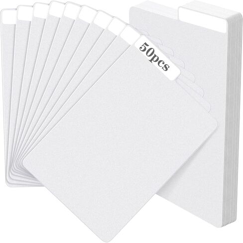 50 Pieces Comic Book Dividers with Tabs,Patient Divider Cards,Card Dividers Comic Book Boards for Storage Boxes 11.22 X 7.24 Inche in Kuwait