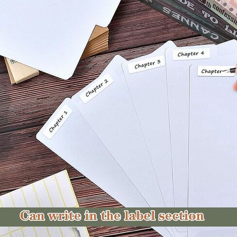 50 Pieces Comic Book Dividers with Tabs,Patient Divider Cards,Card Dividers Comic Book Boards for Storage Boxes 11.22 X 7.24 Inche in Kuwait