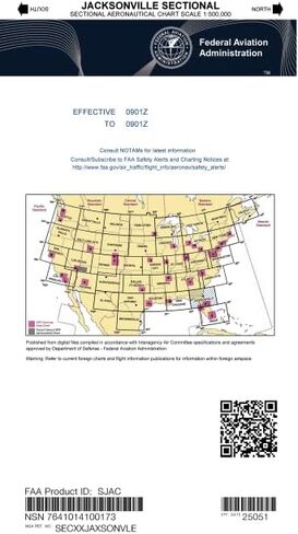 مخطط FAA Jacksonville المقطع (SJAC) - دائمًا خريطة الطيران الحالية - حدد دورة الرسم البياني in Saudi Arabia