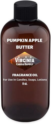 Pumpkin Apple Butter Fragrance Oil (8 oz Bottle) for Candle Making, Soap Making, Tart Making, Room Sprays, Lotions, Car Fresheners, Slime, Bath Bombs, Warmers… in Saudi Arabia