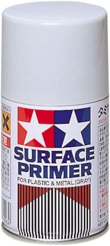 Tamiya Surface Spray Primer Gray TAM87026 Lacquer Primers & Paints in Saudi Arabia