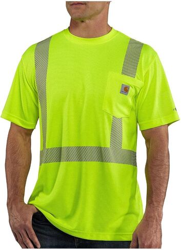 Carhartt Men's High Visibility Force Short Sleeve Class 2 Tee in Saudi Arabia