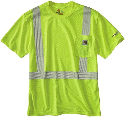 Carhartt Men's High Visibility Force Short Sleeve Class 2 Tee in Saudi Arabia