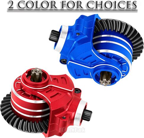 RC 2Pcs Speed Up 35T Differential & 14T Main Gear Set Upgrades Part for 1/8 Typhon Vendetta 3S BLX Infraction,1/10 Bigrock Granite Senton Vorteks 3S BLX Kraton Outcast 4S BLX,Red in Saudi Arabia