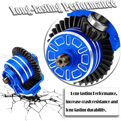 RC 2Pcs Speed Up 35T Differential & 14T Main Gear Set Upgrades Part for 1/8 Typhon Vendetta 3S BLX Infraction,1/10 Bigrock Granite Senton Vorteks 3S BLX Kraton Outcast 4S BLX,Red in Saudi Arabia