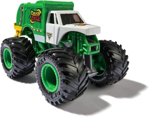 Monster Jam 2025 المسؤول 1:64 Diecast Truck Series 42 في دورة Crush Cycle in Saudi Arabia