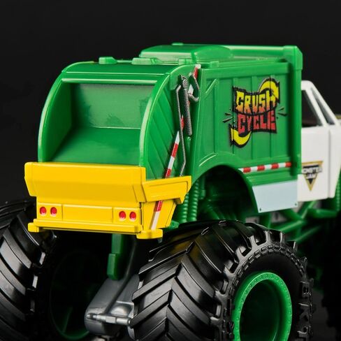 Monster Jam 2025 المسؤول 1:64 Diecast Truck Series 42 في دورة Crush Cycle in Saudi Arabia