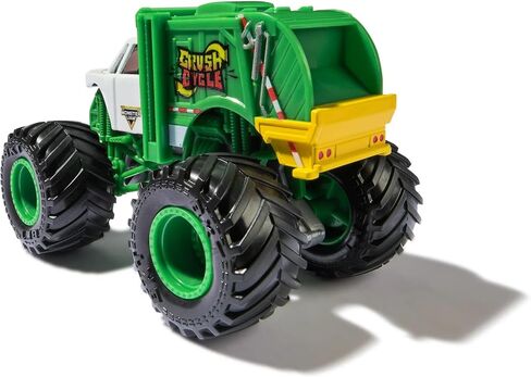 Monster Jam 2025 المسؤول 1:64 Diecast Truck Series 42 في دورة Crush Cycle in Saudi Arabia