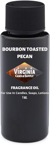 Bourbon Toasted Pecan Fragrance Oil (Our Version of The Brand Name) (1 oz Bottle) for Candle Making, Soap Making, Tart Making, Room Sprays, Lotions, Car Fresheners, Slime, Bath Bombs in Saudi Arabia