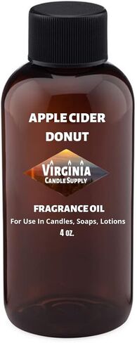 Apple Cider Donut Fragrance Oil (Our Version of The Brand Name) (4 oz Bottle) for Candle Making, Soap Making, Tart Making, Room Sprays, Lotions, Car Fresheners, Slime, Bath Bombs, Warmers…… in Saudi Arabia