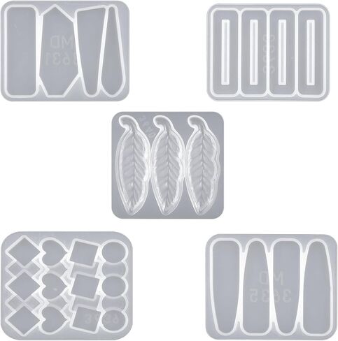 3pcs قلب الراتينج القالب لعلاج حرفة DIY ، القلب القلب من السيليكون لقلادة سلسلة المفاتيح ، قلادة راتنج الايبوكسي على شكل القلب لخرز قلادة المجوهر in Kuwait