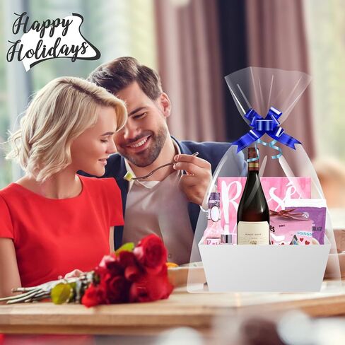 Baskets For Gifts Empty Organizing,【5PK】 White Small Gift Basket Empty To Fill For Holiday, Birthday, Easter,Wedding Baby Party Gifting And Any Occasion in Saudi Arabia