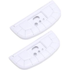2pcs متين يدوية الدهان صينية متين PP لوحة خلط للفنانين لخلط الألوان صياغة وتطبيق الماكياج أداة مستحضرات التجميل القابلة لإعادة الاستخدام لسهولة التنظيف in Kuwait