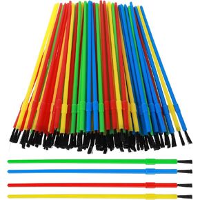 100pcs فرش الطلاء البلاستيكية فرش ألوان مائية in Kuwait